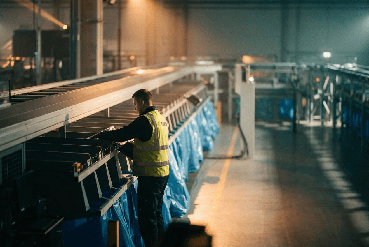 Sorting Facility Latvian Post