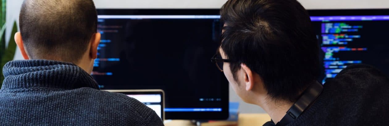 Programmeurs scherm